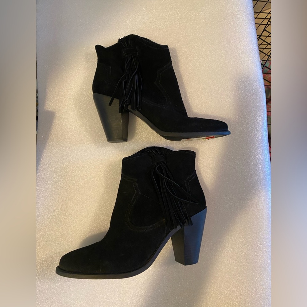 New Jessica Simpson western leather suade booties - size 11